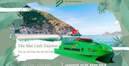 Tàu Mai Linh Express: Tàu cao tốc Cần Thơ đi Côn Đảo